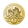 1/4 Troy ounce gold coin Philharmonic front