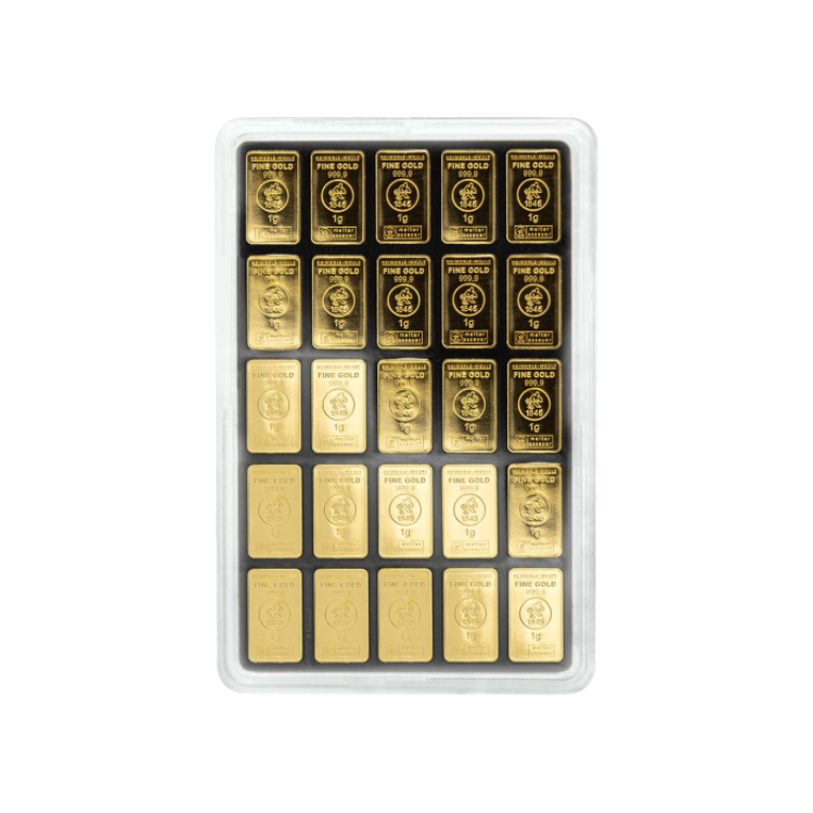 Buy 25 x 1 gram UnityBar from Heimerle + Meule