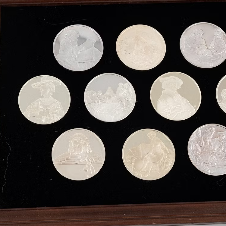 Grootste meesterwerken van Rembrandt in zilver perspectief 4