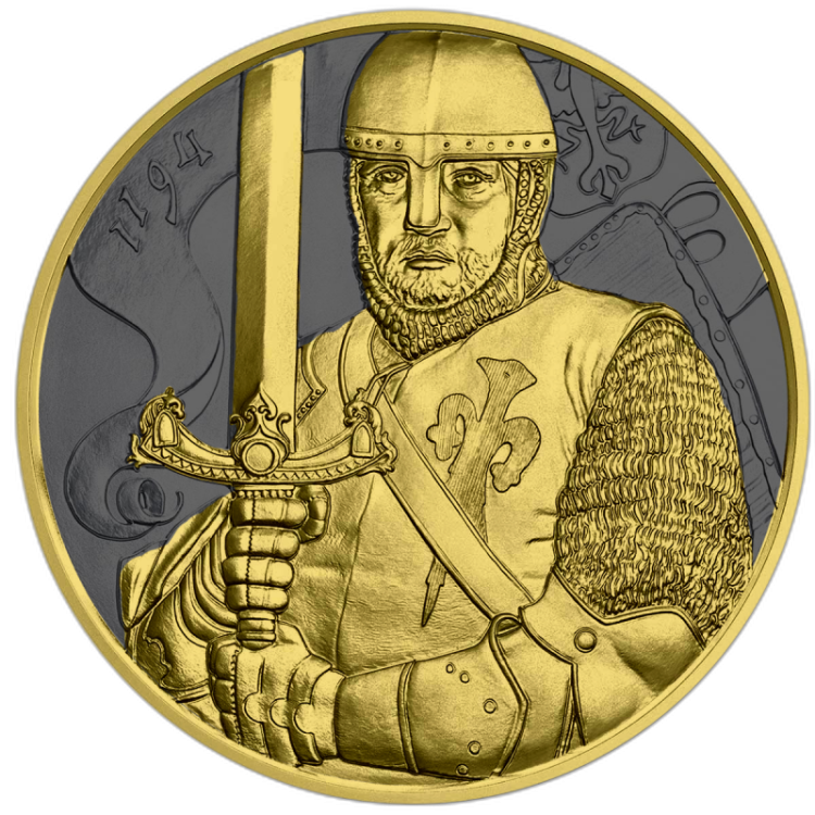 1 Troy ounce zilveren munt Golden Ring - Leopold 2019 voorkant