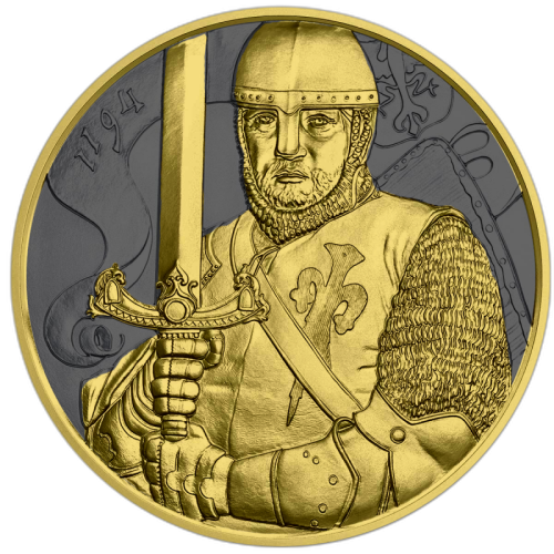 1 Troy ounce zilveren munt Golden Ring - Leopold 2019 voorkant