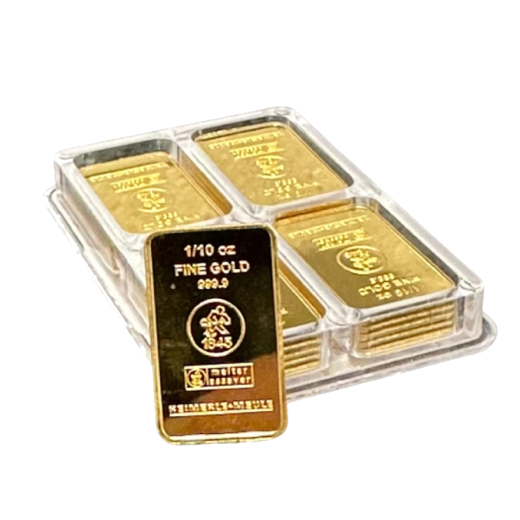 1/10 oz goudbaar