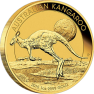 1 troy ounce gold Kangaroo coin front