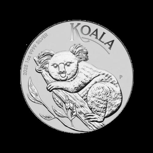 1 oz Koala 2025 zilver voorkant