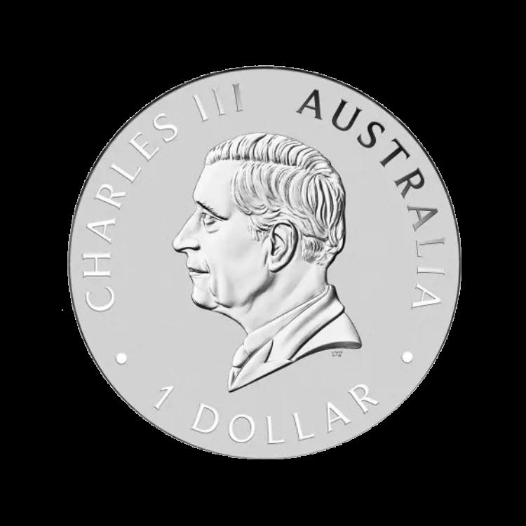 1 oz Koala 2025 zilver achterkant