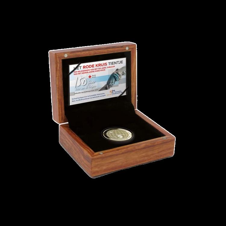 "Jheronimus Bosch tientje" 10 Euro Goud Proof voorkant