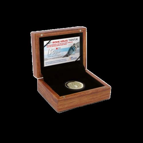 "Jheronimus Bosch tientje" 10 Euro Goud Proof voorkant