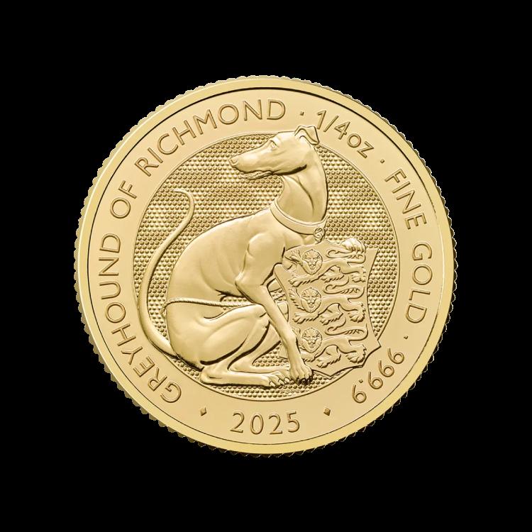 1/4 oz Tudor Beasts Greyhound of Richmond