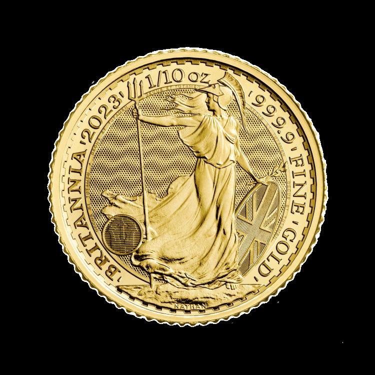 Gold Britannia 1/10 oz 2023