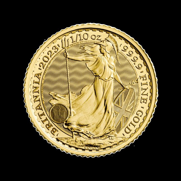 Gold Britannia 1/10 oz 2023