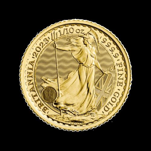 Gold Britannia 1/10 oz 2023