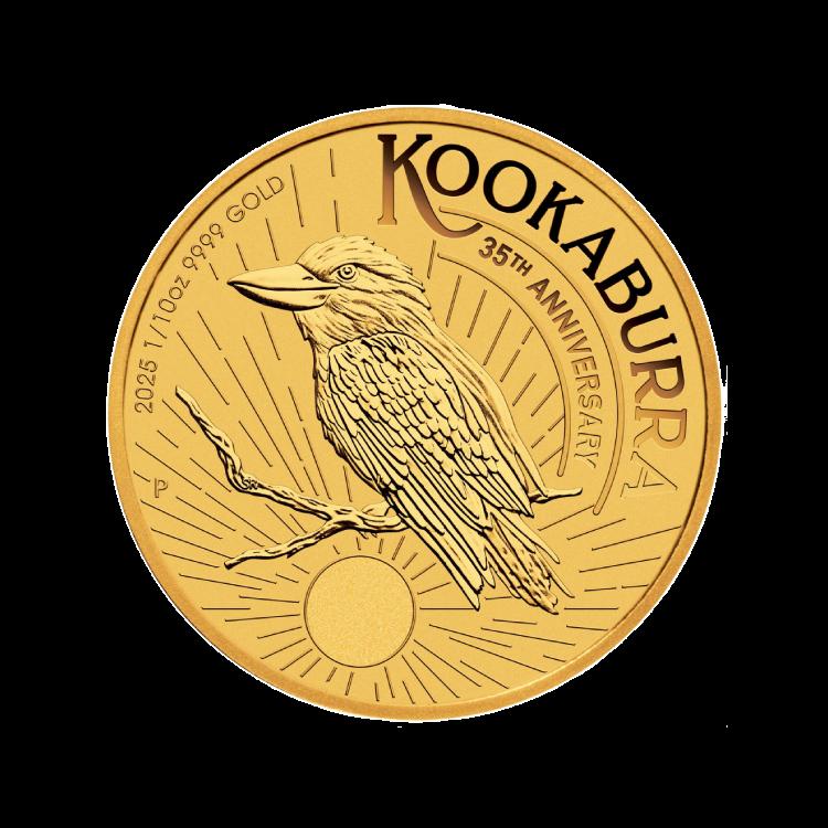 1/10 oz gold Kookaburra 2025
