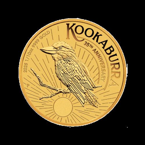 1/10 oz gold Kookaburra 2025