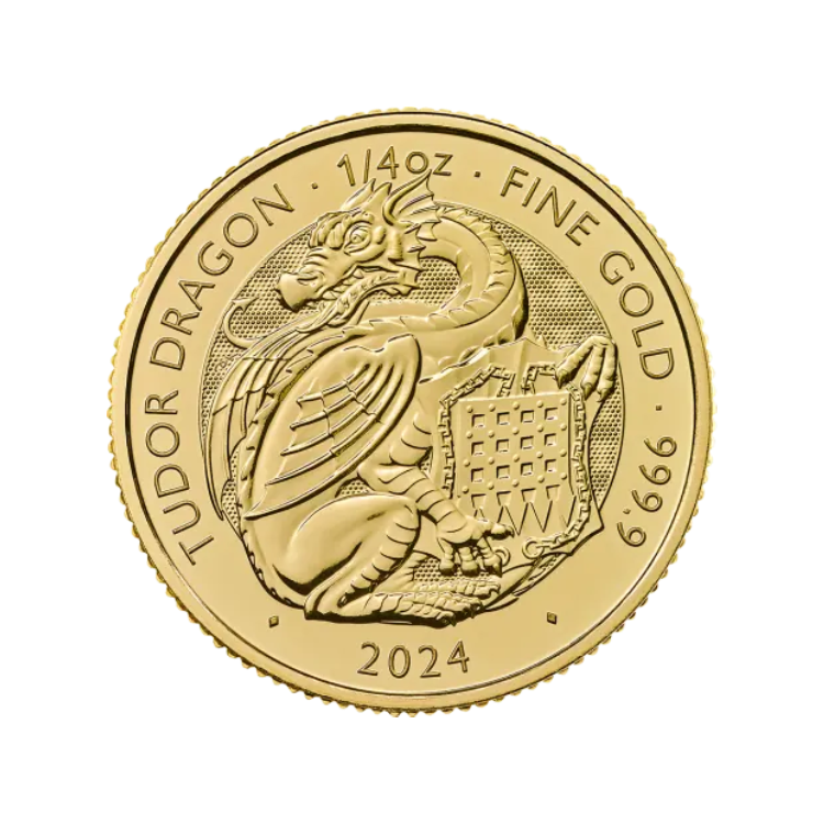 1/4 oz Tudor Dragon Tudor Beasts