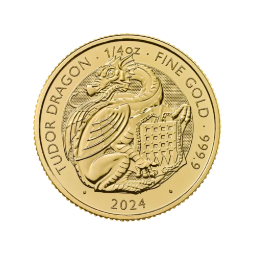 1/4 oz Tudor Dragon Tudor Beasts