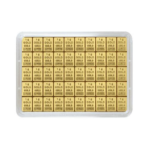 50x 1 gram gold Combibar