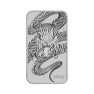Rectangular Dragon 2025 silver