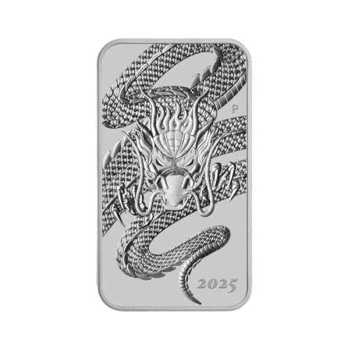 Rectangular Dragon 2025 zilver