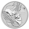 2 Troy ounce silver coin Lunar 2020 front