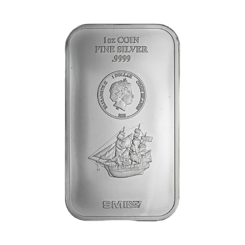 1 troy ounce zilveren muntbaar diverse producenten voorkant