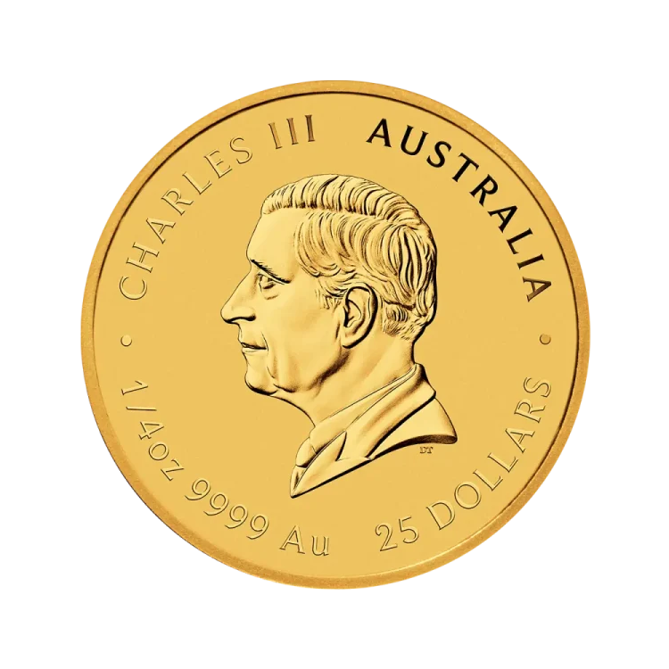 Charles III 1/4 oz gouden Lunar