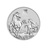 2 troy ounce zilveren Lunar III - Year of the Horse 2026 voorkant