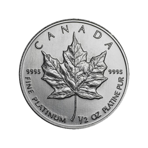1/2 troy ounce platina munt
