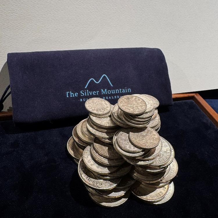1 kilo puur zilver Nederlands muntgeld achterkant