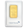 1 troy ounce goudbaar Credit Suisse