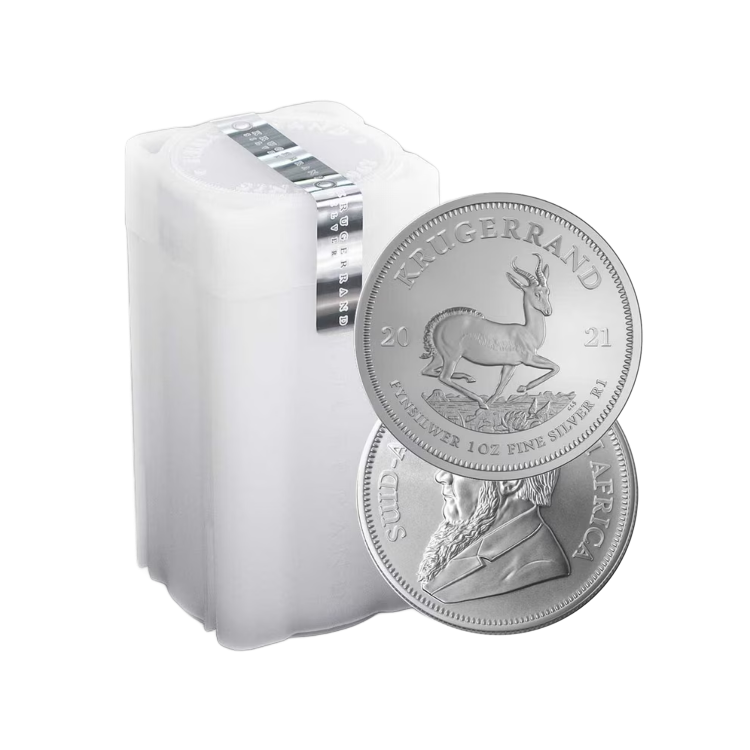 1 oz silver Krugerrand tube