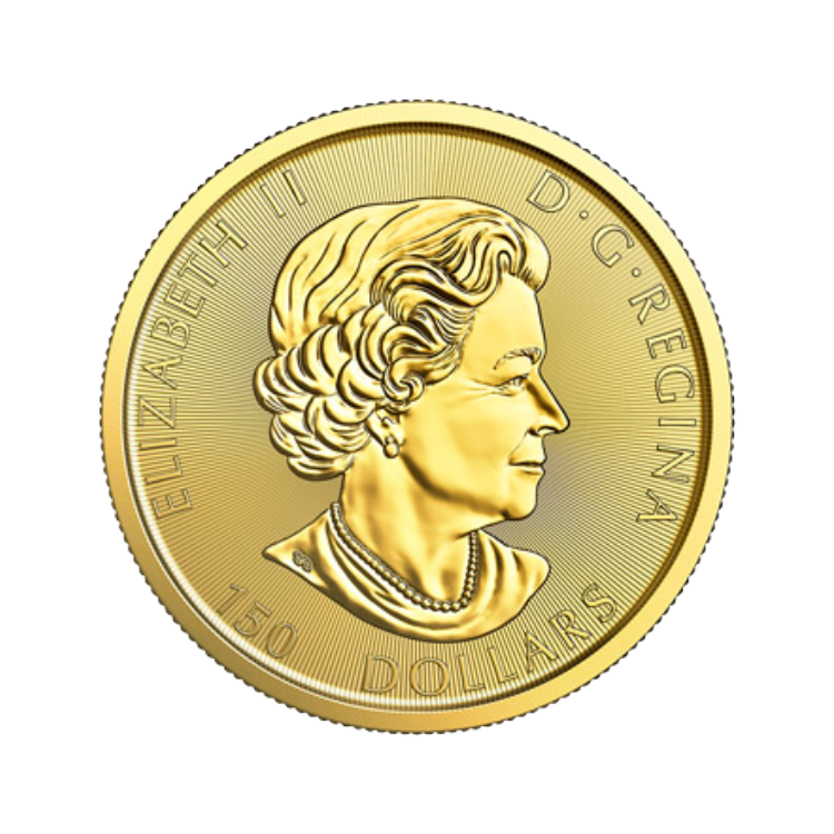 1 troy ounce gouden Voyageur Maple Leaf 2017