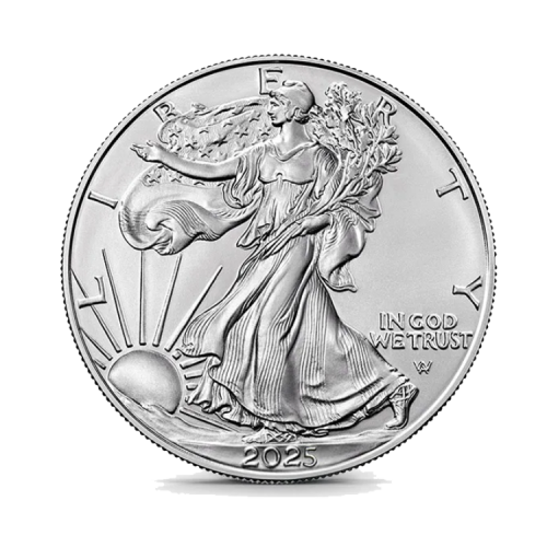 1 oz American Silver Eagle obverse