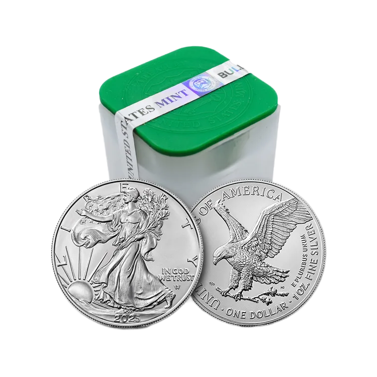 Tube 1 oz American Silver Eagle