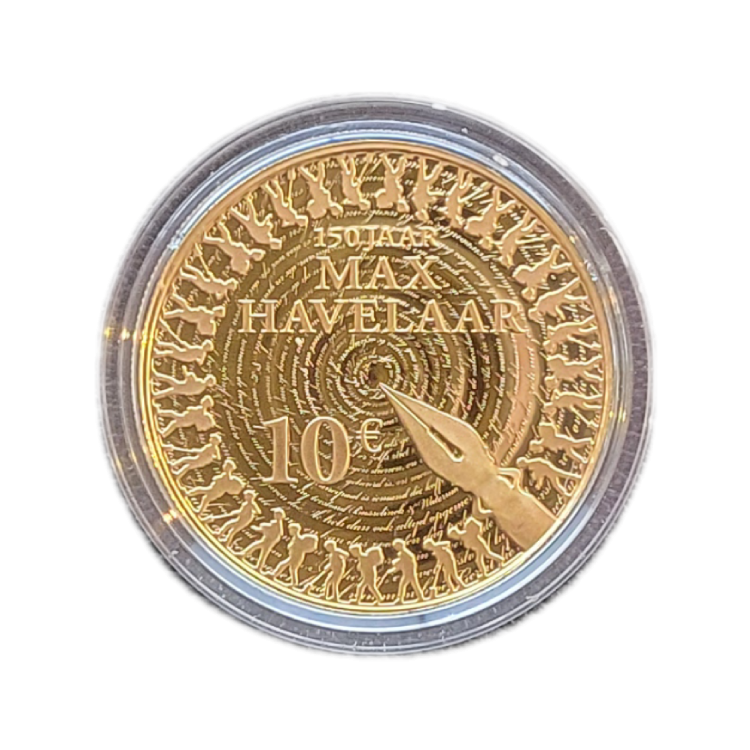 Max Havelaar 10 Euro Goud Proof
