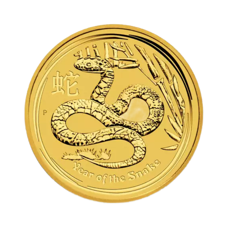 2 Troy ounce gouden munt Lunar 2013