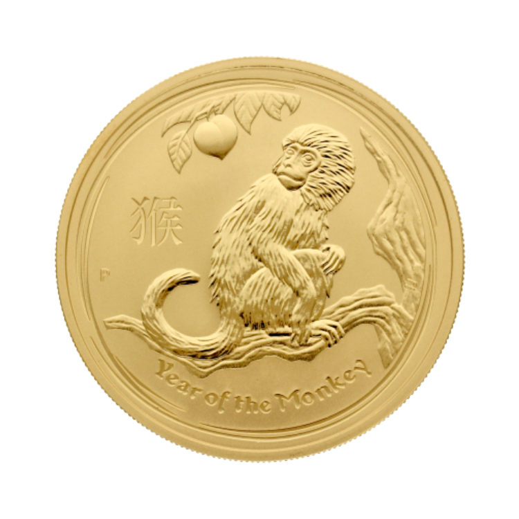 1 troy ounce gouden Lunar Year of the Monkey 2016
