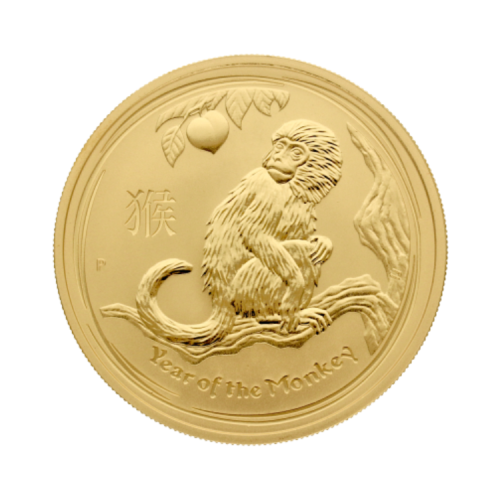 1 troy ounce gouden Lunar Year of the Monkey 2016
