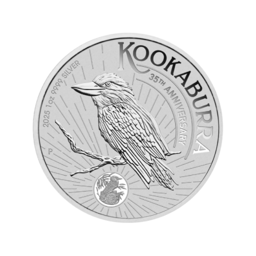 1 oz silver Kookaburra 2025 obverse