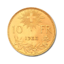 Gold Swiss 10 Francs 1922