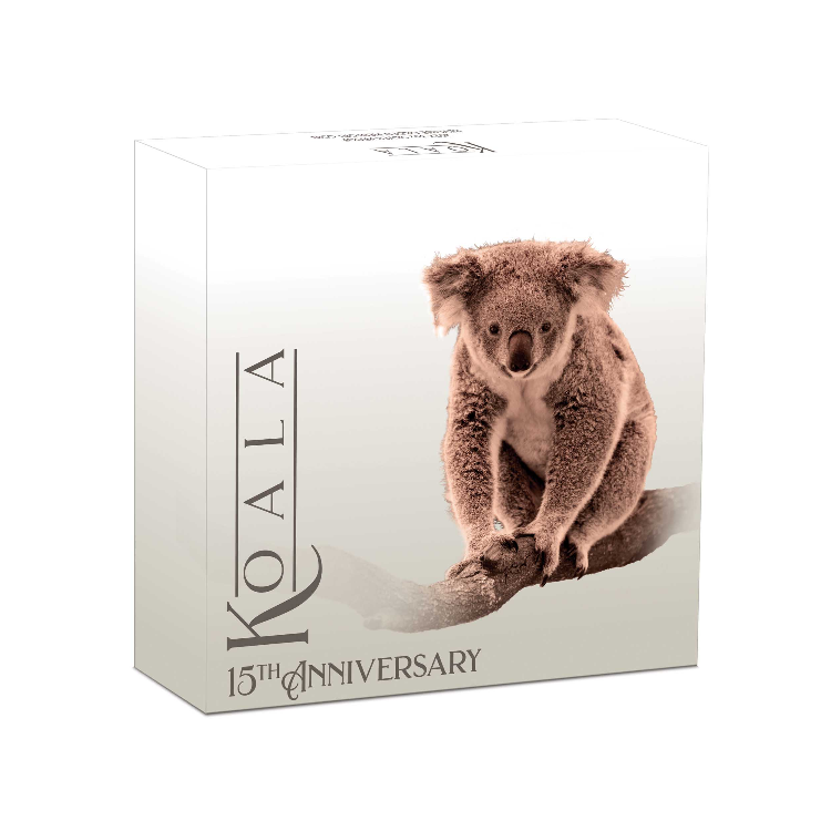 3 troy ounce zilveren Koala 15th Anniversary