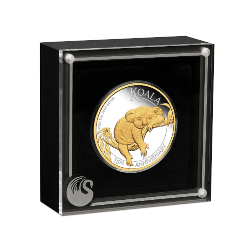 3 troy ounce zilveren Koala 15th Anniversary