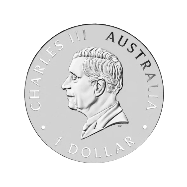 1 oz Koala 2025 zilver achterkant