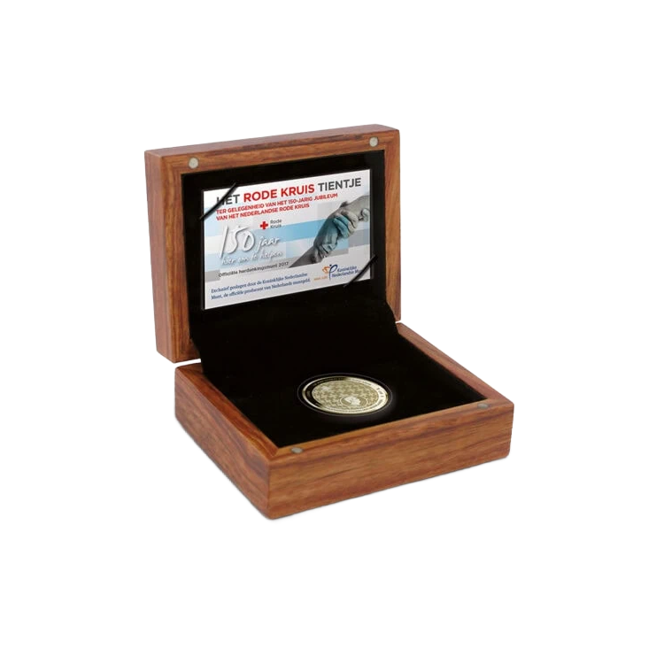 "Jheronimus Bosch tientje" 10 Euro Goud Proof - Gouden Tientje perspectief 1