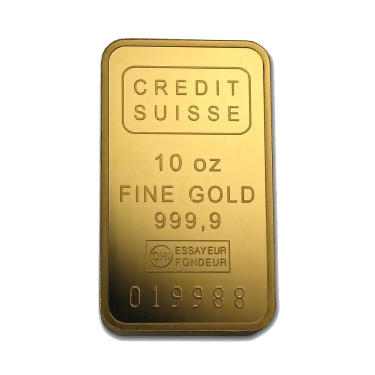 10 troy ounce gold bar