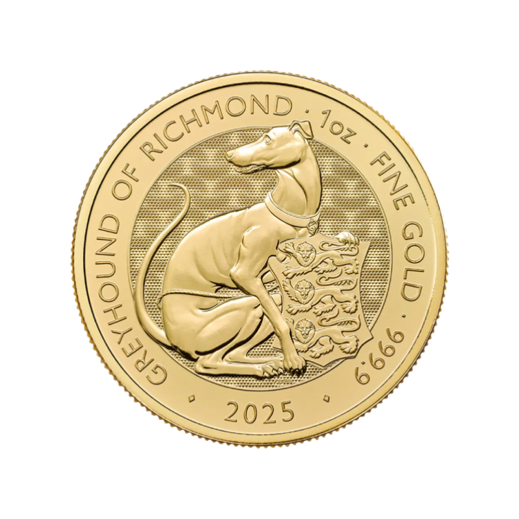 1 oz gouden Greyhound of Richmond