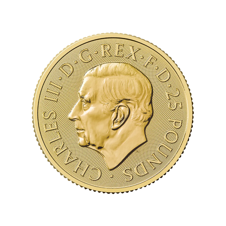 Charles III 1/4 oz gold coin