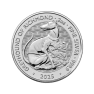 2 oz Tudor Beasts Greyhound of Richmond 2025 silver coin