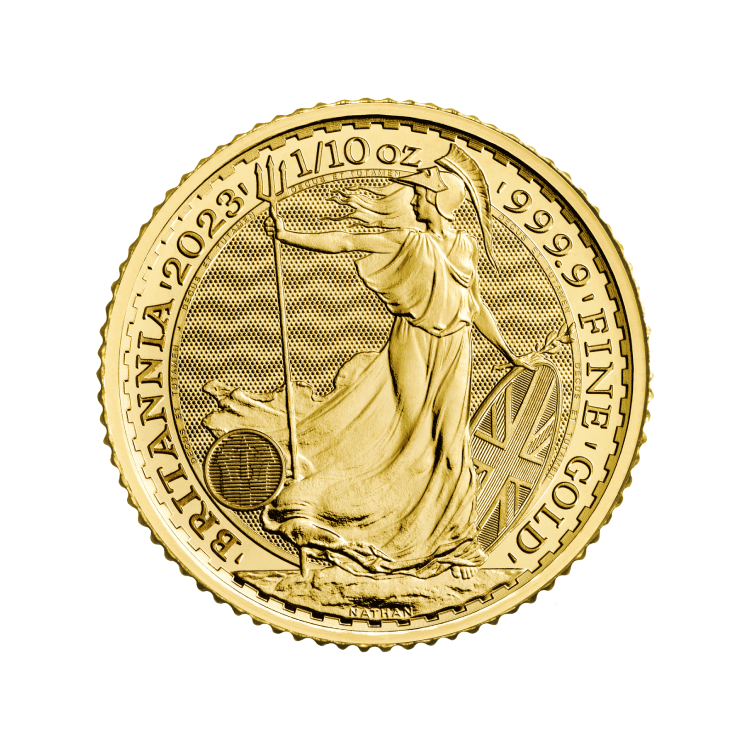 Gold Britannia 1/10 oz 2023