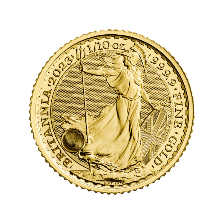 Gold Britannia 1/10 oz 2023