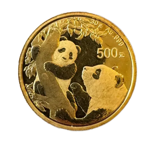 30 gram gouden Panda munt